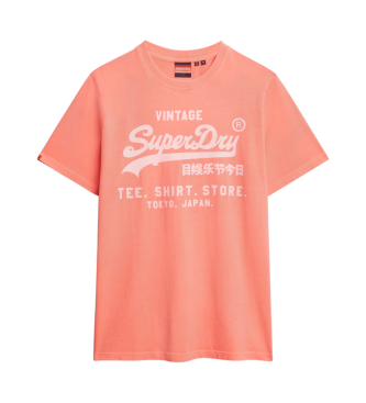 Superdry Koralle Vintage Fluor T-shirt