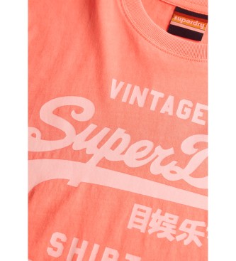 Superdry Koralle Vintage Fluor T-shirt