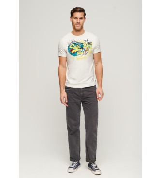 Superdry La Vl Graphic T-shirt white