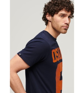 Superdry Camiseta grfica Osaka 6 marino