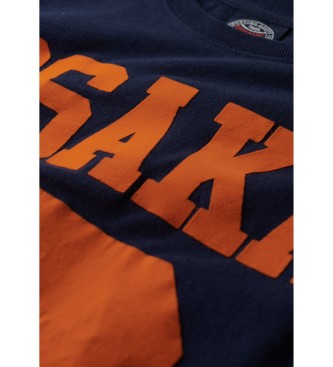 Superdry Camiseta grfica Osaka 6 marino