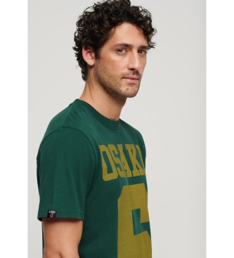 Superdry Osaka 6 T-shirt groen