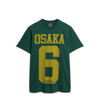 Superdry Osaka 6 T-shirt groen