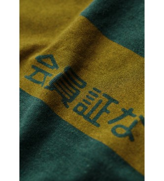Superdry Osaka 6 T-shirt groen