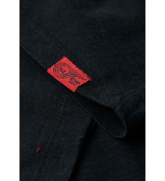 Superdry Retro Rocker grafisk T-shirt sort