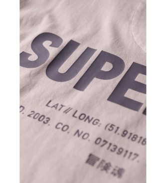 Superdry Utility Sport gr grafisk T-shirt