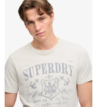 Superdry T-shirt Mercantile beige