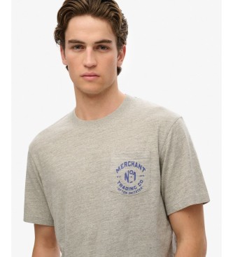 Superdry Grey Merchant T-shirt