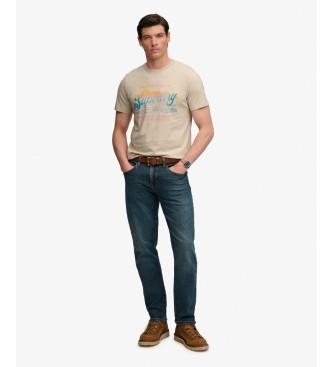 Superdry Outdoors Mountain beige t-shirt