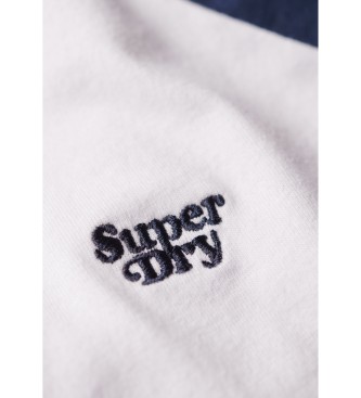 Superdry T-shirt rtro avec logo Essential blanc