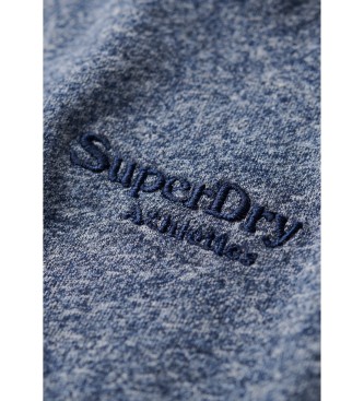 Superdry Ringer T-shirt med logo Essential blue