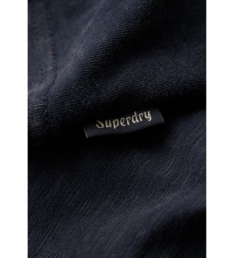 Superdry Camiseta sin mangas con logo Cali marino