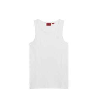 Superdry Essential logo sleeveless T-shirt white