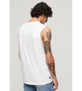 Superdry Majica Essential iz organskega bombaža z belim logotipom