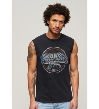 Superdry Canotta con grafica Black Rock