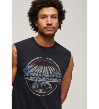 Superdry Canotta con grafica Black Rock