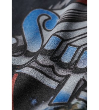 Superdry Canotta con grafica Black Rock