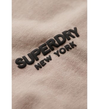 Superdry Luxury Sport t-shirt taupe