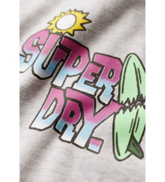 Superdry Neon Travel - ls t-shirt gr