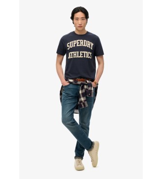 Superdry Camiseta Vintage Athletic marino