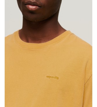 Superdry Vintage Mark T-shirt gelb