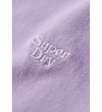 Superdry Vintage Mark T-shirt liliowy