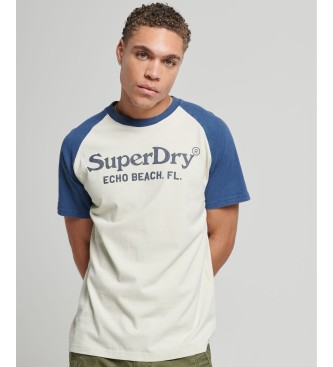 Superdry Vintage Venue Classic T-shirt off-white