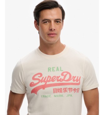 Superdry T-shirt bianca classica