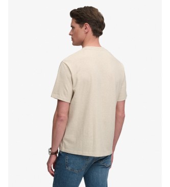 Superdry T-shirt Wild Frontier beige