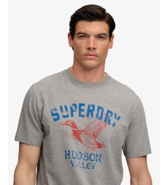 Superdry T-shirt Wild Frontier gris