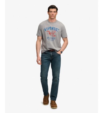 Superdry T-shirt Wild Frontier gris