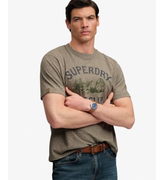 Superdry Wild Frontier green t-shirt