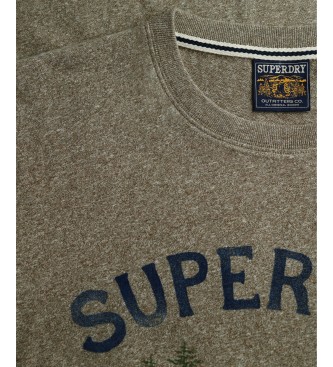 Superdry Wild Frontier green t-shirt