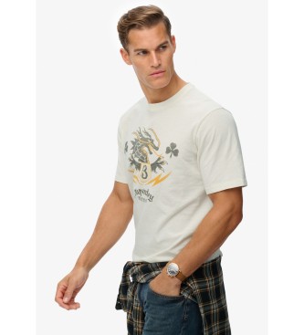 Superdry Campagne Souvenir T-shirt beige