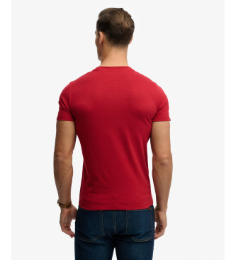 Superdry T-shirt org�nica Essential vermelha