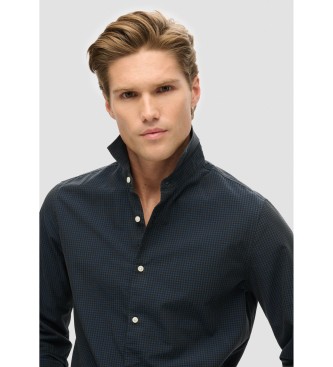 Superdry Casual long sleeve navy shirt