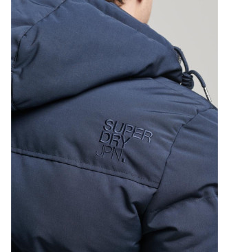 Superdry Cazadora acolchada con capucha Everest marino