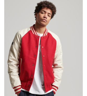 Superdry College bommenwerperjas rood