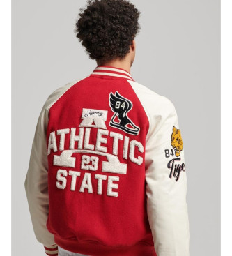 Superdry College Varsity Badge Bomberjacka rd