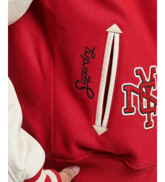 Superdry College Varsity Badge Bomberjacka rd