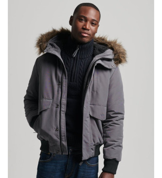 Superdry Veste bombardier Everest grise