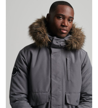 Superdry Veste bombardier Everest grise