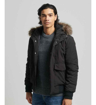 Superdry Giubbotto bomber nero Everest