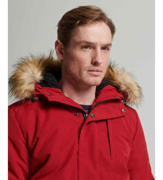 Superdry Giubbotto bomber rosso dell'Everest