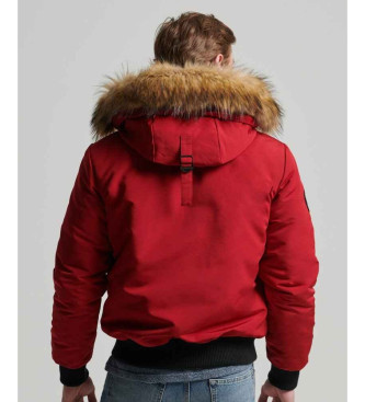 Superdry Czerwona kurtka bomber Everest