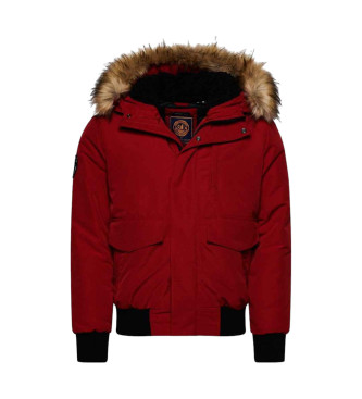 Superdry Giubbotto bomber rosso dell'Everest