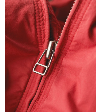 Superdry Klasyczna kurtka Harrington w kolorze czerwonym