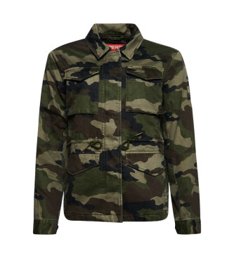 Superdry Cazadora militar M65 verde