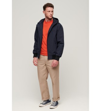 Superdry Bomber blu scuro in eccedenza