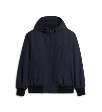 Superdry Bomber blu scuro in eccedenza